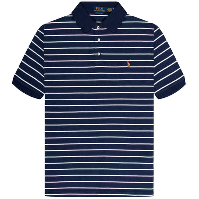 Polo Ralph Lauren Striped Polo Refind Navy/White