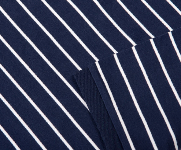 Polo Ralph Lauren Striped Polo Refind Navy/White