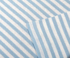 HUGO BOSS Tiburt Striped Linen T-Shirt Sky Blue/White
