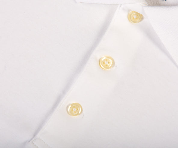 Polo Ralph Lauren Custom Slim Fit Soft Touch Polo White