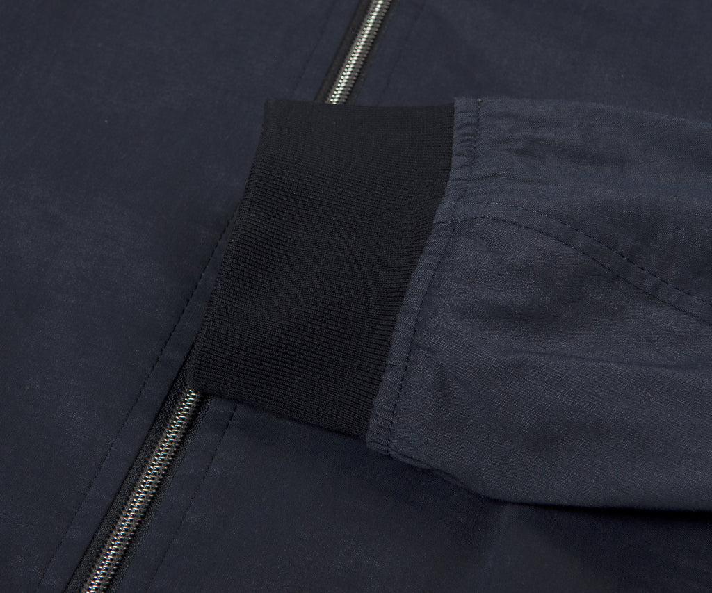 HUGO BOSS P-Hanry Nylon Bomber Jacket Navy