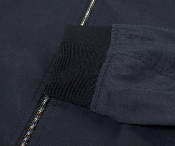 HUGO BOSS P-Hanry Nylon Bomber Jacket Navy