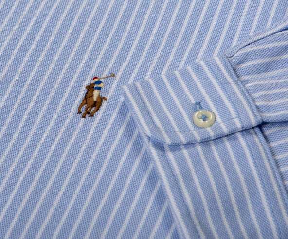 Polo Ralph Lauren Formal Striped Shirt Blue/White
