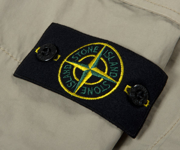 Stone Island Bermuda Cargo Shorts Beige