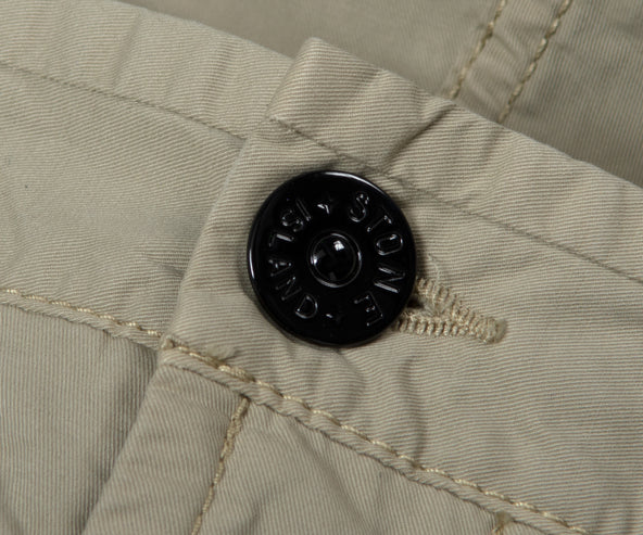 Stone Island Bermuda Cargo Shorts Beige