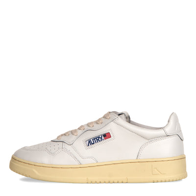 Autry Low Top Leather Sneakers White
