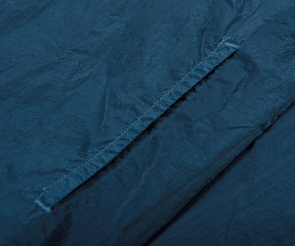 Stone Island Ribbed Reversible Hoodie Sky Blue