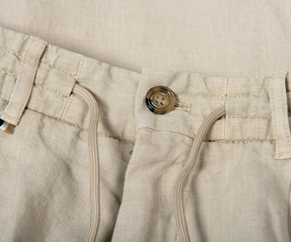 HUGO BOSS C-Genius Drawstring Trouser Stone