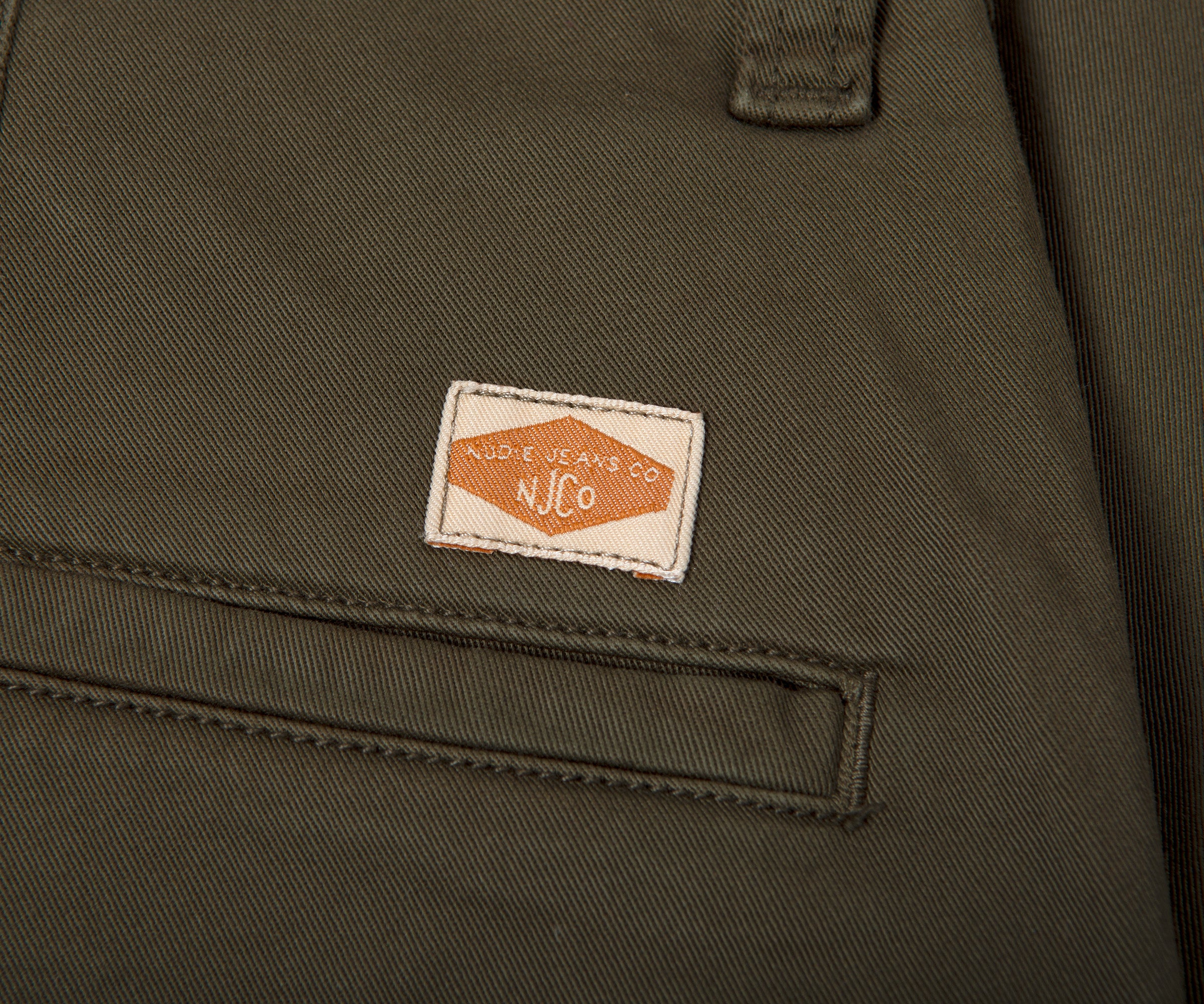 Nudie Easy Alvin Chino Olive