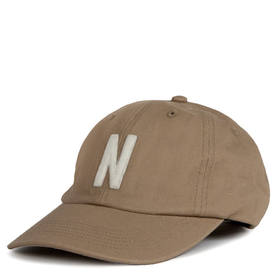 Norse Projects Felt N Twill Cap Utility Khaki