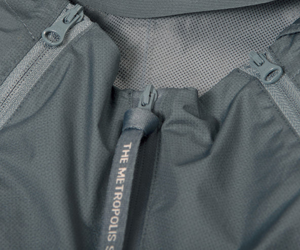 C.P. Company Metropolis Pertex Hooded Bloom Jacket Turbulenc Blue