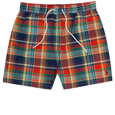 Polo Ralph Lauren Check Traveler Swim Short Multi