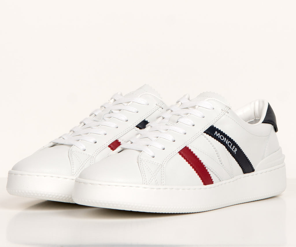 Moncler Monaco M Low Top Trainers White