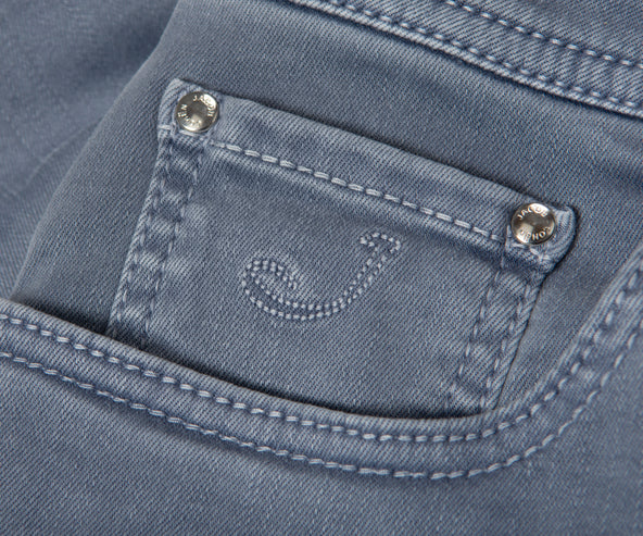 Jacob Cohën Slim Fit Denim Jeans Light Grey