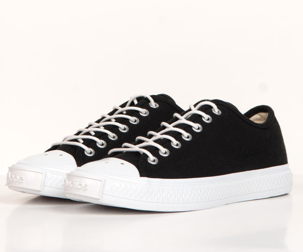 Acne Studios Ballow Low Top Trainers Black/Off White