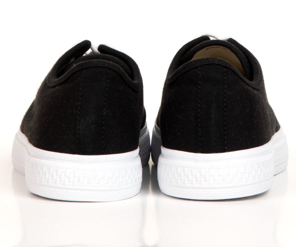 Acne Studios Ballow Low Top Trainers Black/Off White