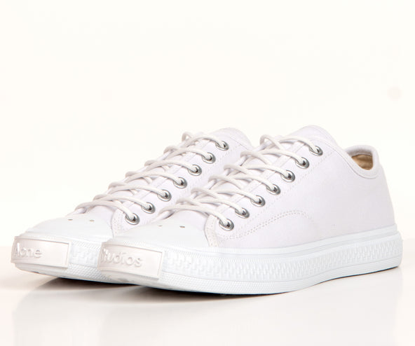 Acne Studios Ballow Low Top Trainers Optic White