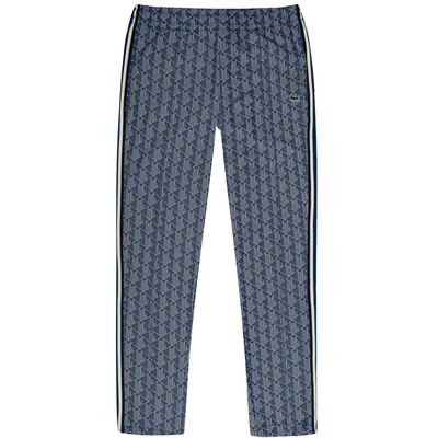 Lacoste Monogram Jacquard Tracksuit Trousers Navy