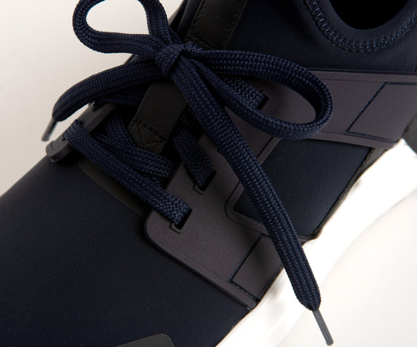 Moncler Lunarove Neoprene Trainer Navy/Black