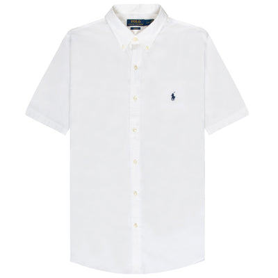 Polo Ralph Lauren Slim Fit Stretch Poplin SS Shirt White