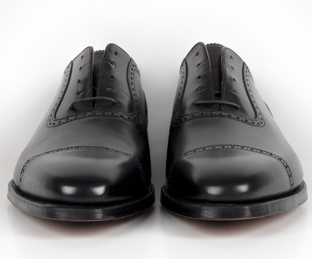 Crockett & Jones Westbourne Punched Toe cap Shoe Black