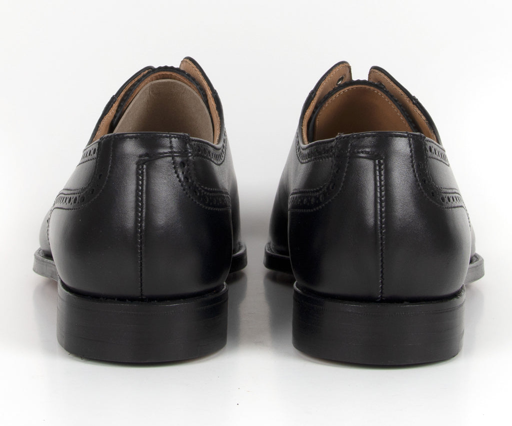 Crockett & Jones Westbourne Punched Toe cap Shoe Black