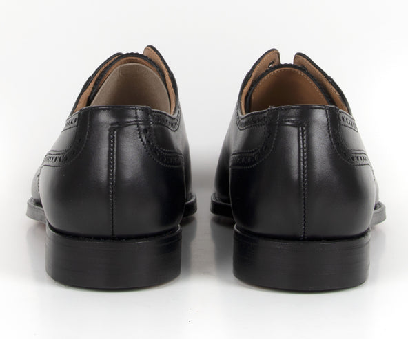 Crockett & Jones Westbourne Punched Toe cap Shoe Black