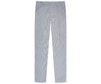 BRUNELLO CUCINELLI Striped Comfort Cotton Suit Blue