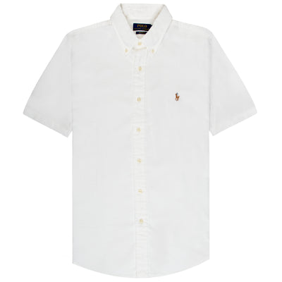 Polo Ralph Lauren Fit SS Oxford Shirt White