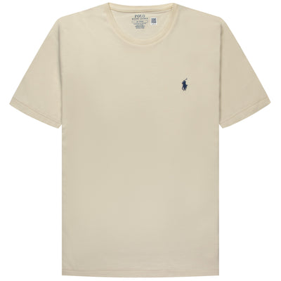 Polo Ralph Lauren Classic Fit Jersey Crewneck T-Shirt Herbal Milk
