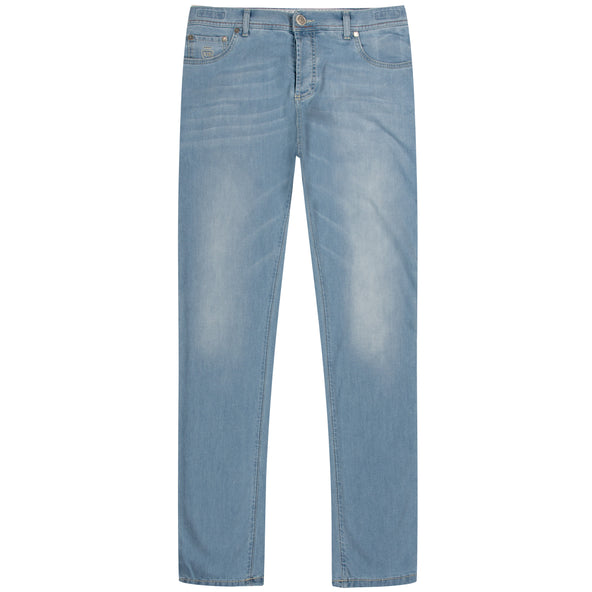 Richard J. Brown Tokyo Island Paradise Jeans Light Wash