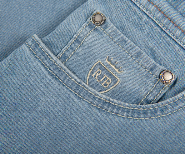 Richard J. Brown Tokyo Island Paradise Jeans Light Wash