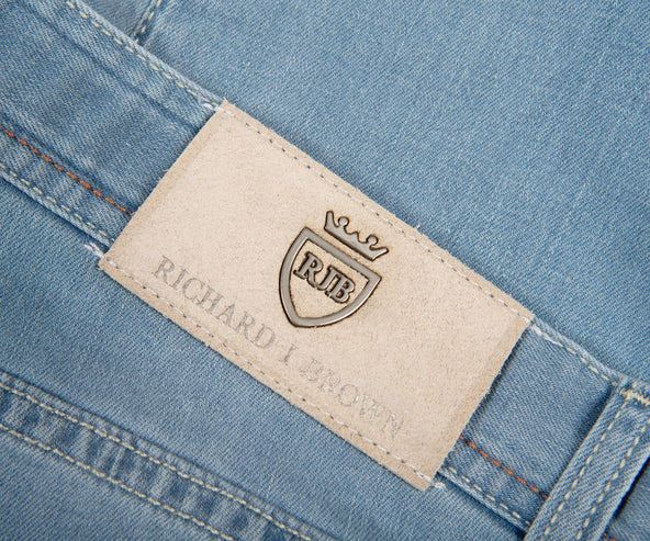 Richard J. Brown Tokyo Island Paradise Jeans Light Wash