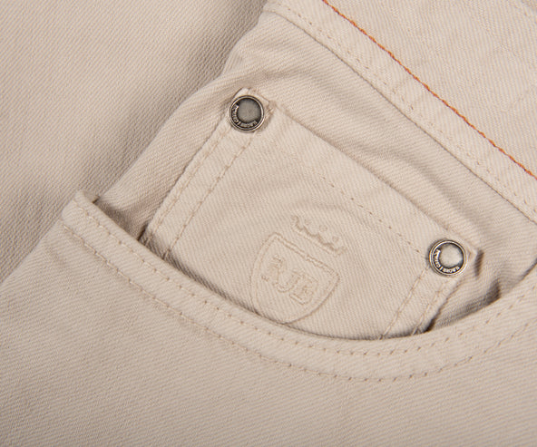 Richard J. Brown Tokyo Icon Daily Comfort Jeans Light Beige