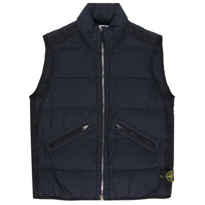 Stone Island Seamless Tunnel Down Gilet Navy