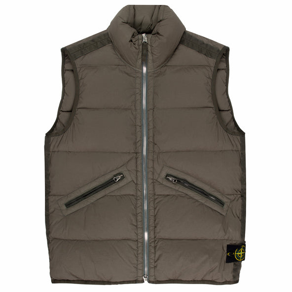 Stone Island Seamless Tunnel Down Gilet Walnut