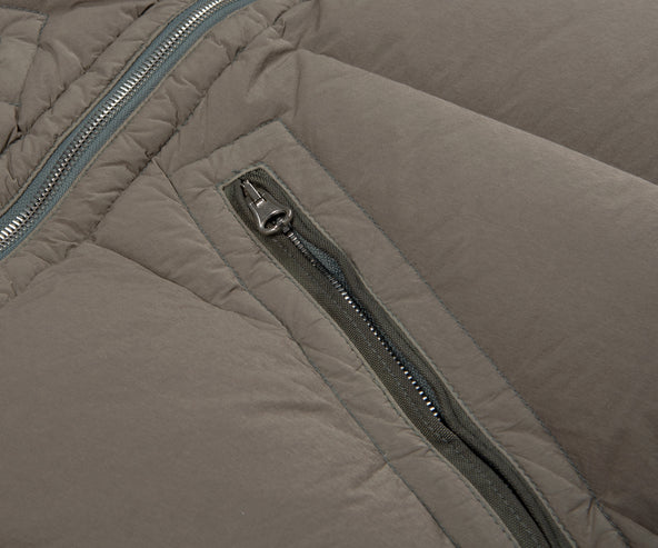 Stone Island Seamless Tunnel Down Gilet Walnut
