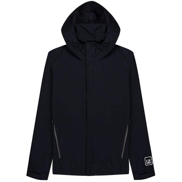 C.P. Company Metropolis Series Metroshell Full Zip Hooded Jacket Total Eclipse