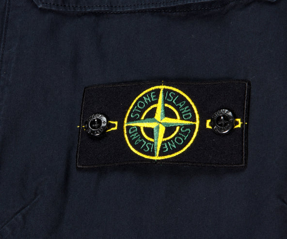 Stone Island Patched Leg Detailed Joggers Navy