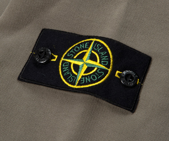 Stone Island Popover Hooded Sweatshirt Walnut