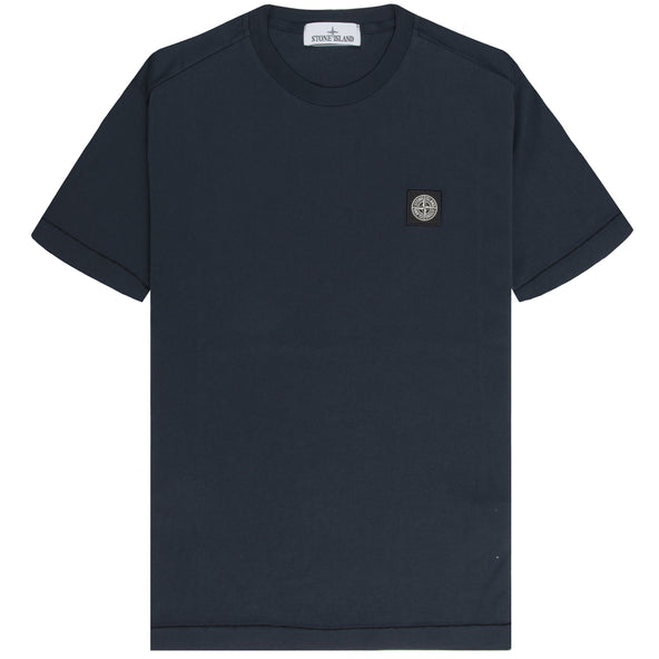 Stone Island Box Logo T-shirt Navy