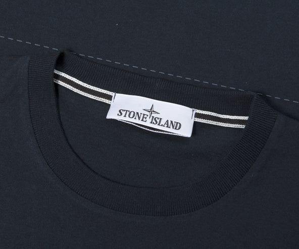 Stone Island Compass Chest & Back Print Navy