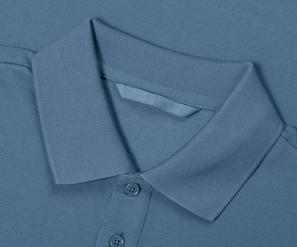 Moncler Pixel logo Polo Blue
