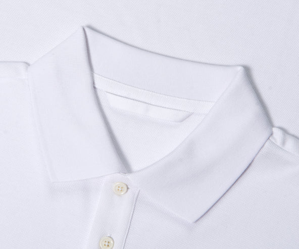 Moncler Pixel logo Polo White