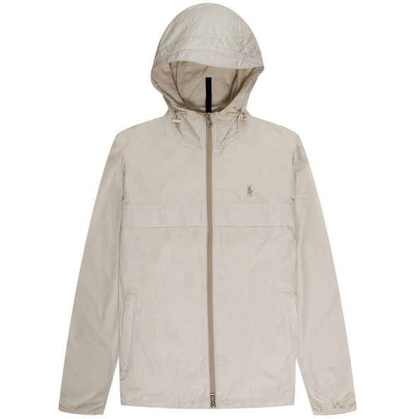 Polo Ralph Lauren Lined Windbreaker Jacket Stone