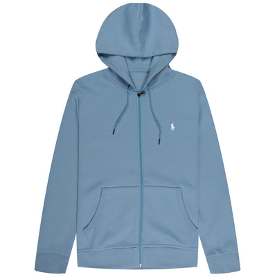 Polo Ralph Lauren Full Zip Hooded Sweatshirt Isle Heather