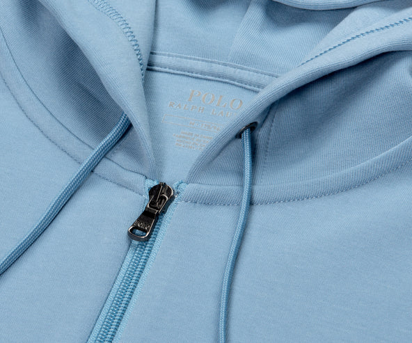 Polo Ralph Lauren Full Zip Hooded Sweatshirt Isle Heather
