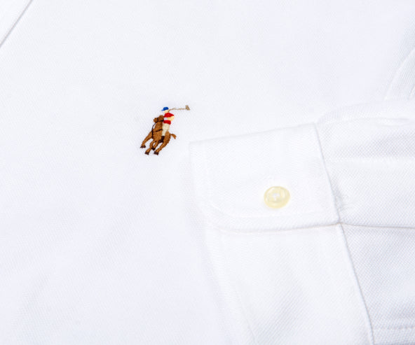 Polo Ralph Lauren Buttoned Sport Shirt White