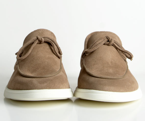 HUGO BOSS Sienne Mocc sdrb Suede Boat Shoe Beige