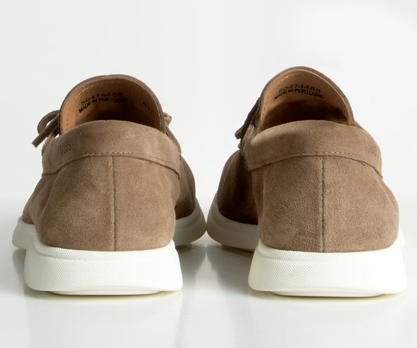 HUGO BOSS Sienne Mocc sdrb Suede Boat Shoe Beige